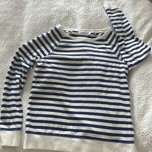 Vineyard Vines Navy and White striped Sweatshirt XS
